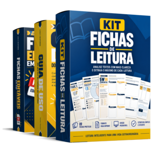 KIT Fichas de Leitura - Pacote Completo